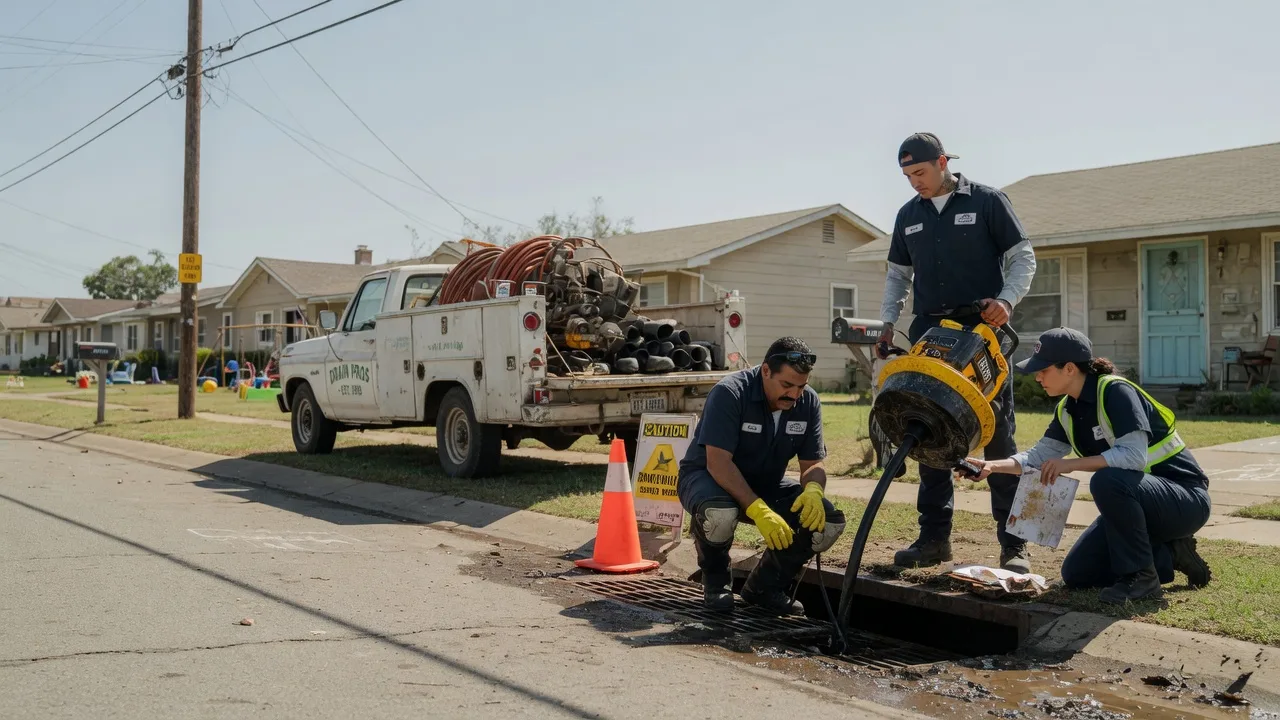 Drain Cleaning in Wickett, TX near me